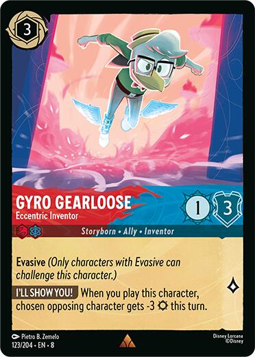 Gyro Gearloose - Eccentric Inventor (123/204) [Reign of Jafar] | Fandemonia Ltd
