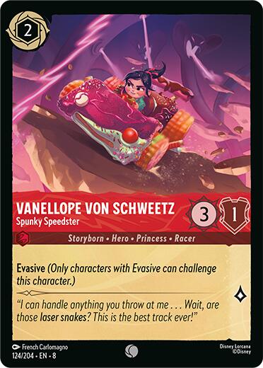 Vanellope Von Schweetz - Spunky Speedster (124/204) [Reign of Jafar] | Fandemonia Ltd