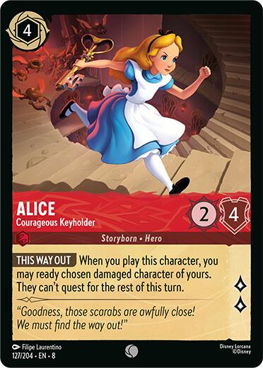 Alice - Courageous Keyholder (127/204) [Reign of Jafar] | Fandemonia Ltd