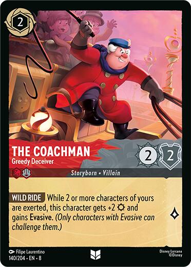The Coachman - Greedy Deceiver (140/204) [Reign of Jafar] | Fandemonia Ltd