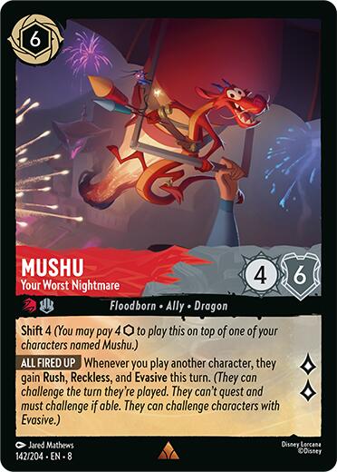 Mushu - Your Worst Nightmare (142/204) [Reign of Jafar] | Fandemonia Ltd