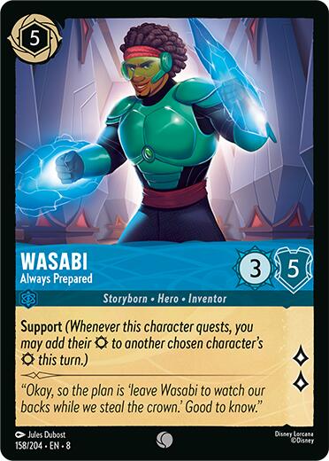 Wasabi - Always Prepared (158/204) [Reign of Jafar] | Fandemonia Ltd