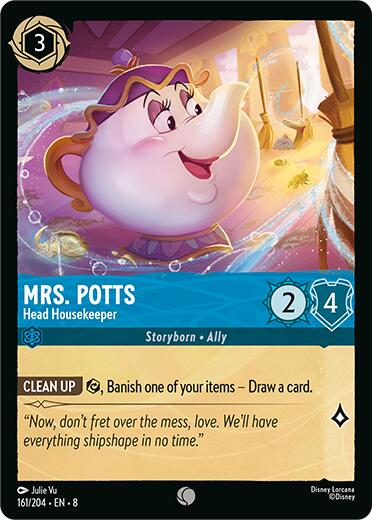 Mrs.Potts - Head Housekeeper (161/204) [Reign of Jafar] | Fandemonia Ltd