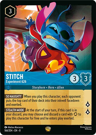Stitch - Experiment 626 (166/204) [Reign of Jafar] | Fandemonia Ltd