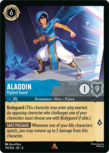 Aladdin - Vigilant Guard (170/204) [Reign of Jafar] | Fandemonia Ltd