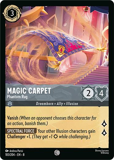 Magic Carpet - Phantom Rug (183/204) [Reign of Jafar] | Fandemonia Ltd