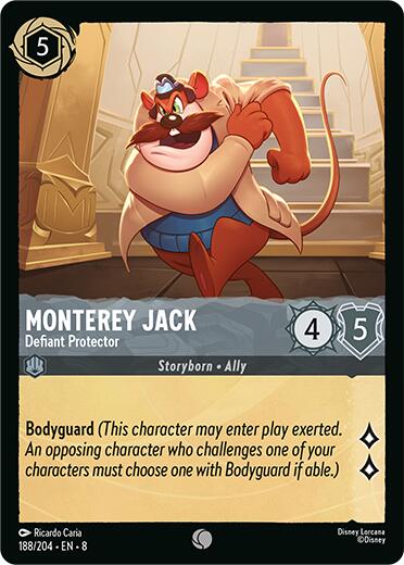Monterey Jack - Defiant Protector (188/204) [Reign of Jafar] | Fandemonia Ltd