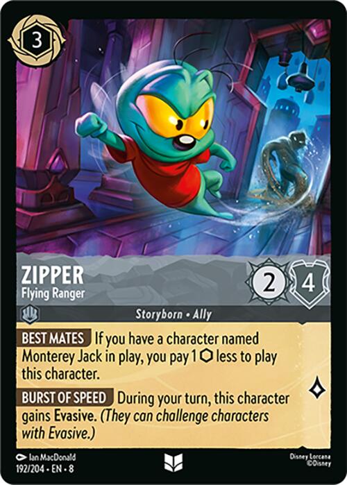 Zipper - Flying Ranger (192/204) [Reign of Jafar] | Fandemonia Ltd