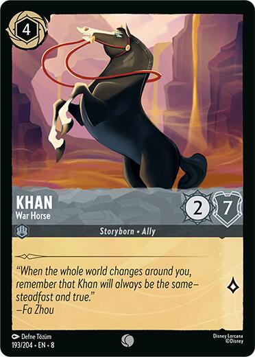Khan - War Horse (193/204) [Reign of Jafar] | Fandemonia Ltd