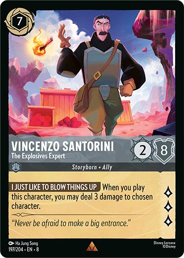 Vincenzo Santorini - The Explosives Expert (197/204) [Reign of Jafar] | Fandemonia Ltd