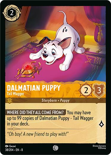 Dalmatian Puppy - Tail Wagger (38/204) [Reign of Jafar] | Fandemonia Ltd