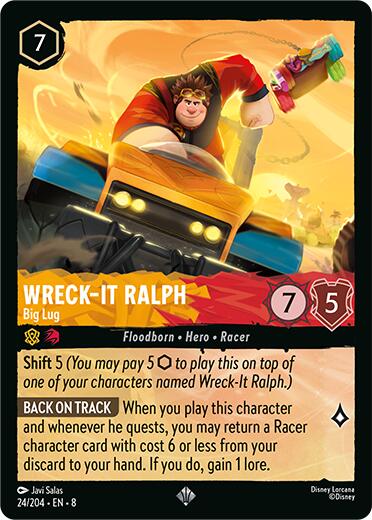 Wreck-It Ralph - Big Lug (24/204) [Reign of Jafar] | Fandemonia Ltd