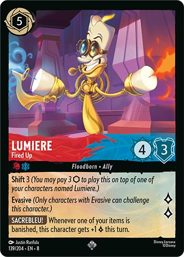 Lumiere - Fired Up (139/204) [Reign of Jafar] | Fandemonia Ltd