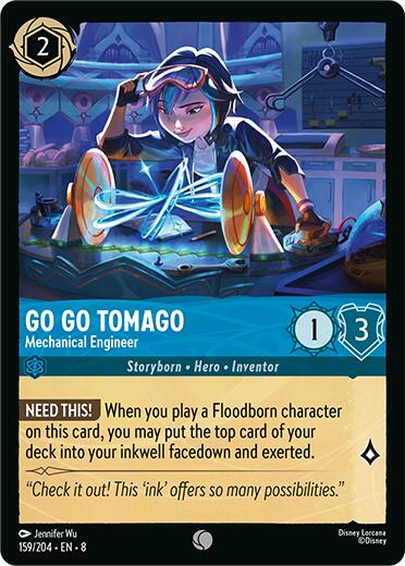 Go Go Tomago - Mechanical Engineer (159/204) [Reign of Jafar] | Fandemonia Ltd