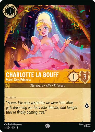 Charlotte La Bouff - Madri Gras Princess (8/204) [Reign of Jafar] | Fandemonia Ltd
