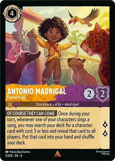 Antonio Madrigal - Friend to All (5/204) [Reign of Jafar] | Fandemonia Ltd