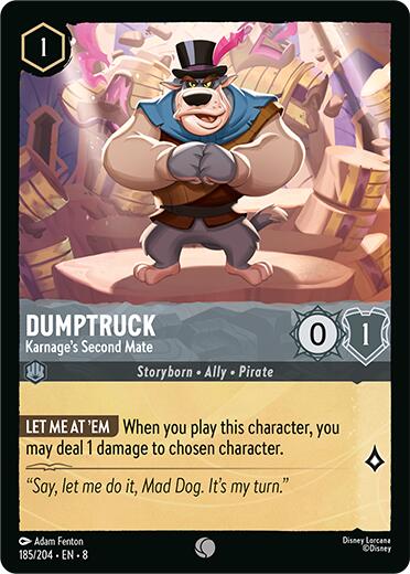 Dumptruck - Karage's Second Mate (185/204) [Reign of Jafar] | Fandemonia Ltd