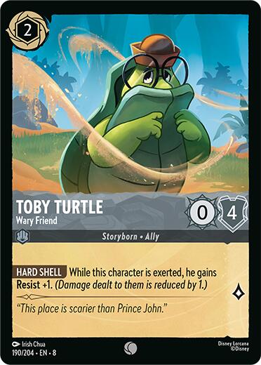 Toby Turtle - Wary Friend (190/204) [Reign of Jafar] | Fandemonia Ltd