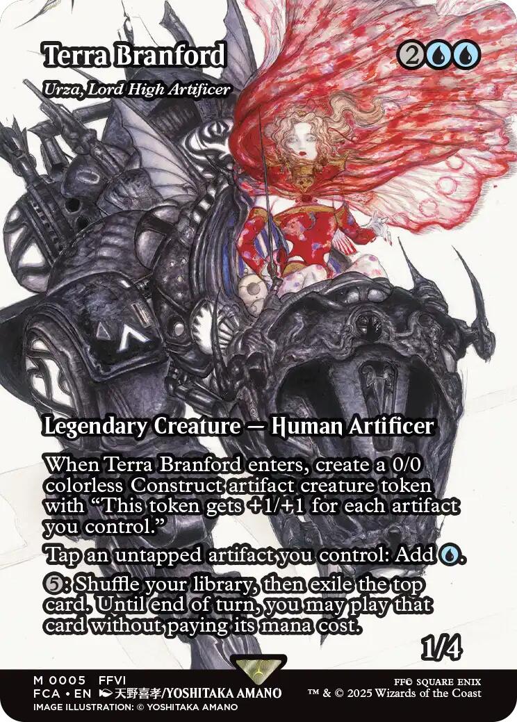 Terra Branford - Urza, Lord High Artificer (Showcase) [FINAL FANTASY : Through the Ages] | Fandemonia Ltd