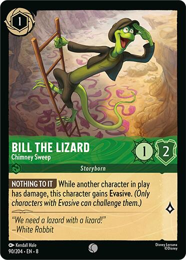 Bill the Lizard - Chimney Sweep (90/204) [Reign of Jafar] | Fandemonia Ltd