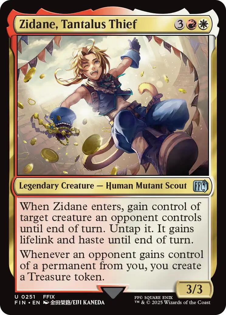 Zidane, Tantalus Thief [FINAL FANTASY] | Fandemonia Ltd