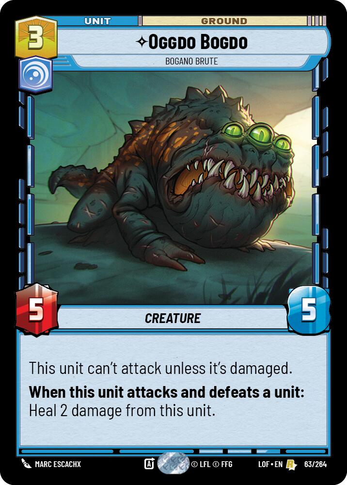 Oggdo Bogdo - Bogano Brute (63/264) (63/264) [Legends of the Force] | Fandemonia Ltd
