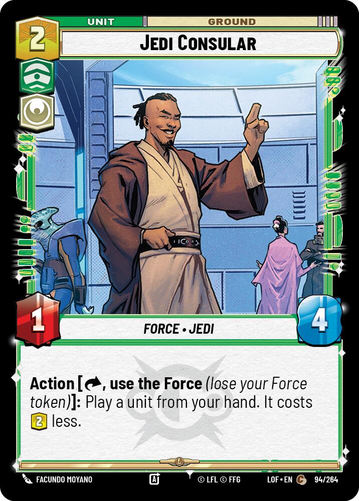 Jedi Consular (94/264) (94/264) [Legends of the Force] | Fandemonia Ltd
