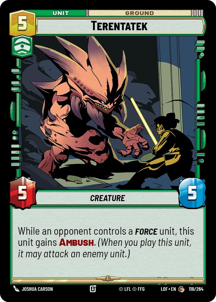 Terentatek (118/264) (118/264) [Legends of the Force] | Fandemonia Ltd