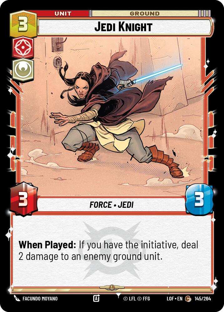 Jedi Knight (145/264) (145/264) [Legends of the Force] | Fandemonia Ltd