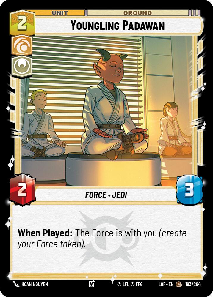 Youngling Padawan (193/264) (193/264) [Legends of the Force] | Fandemonia Ltd