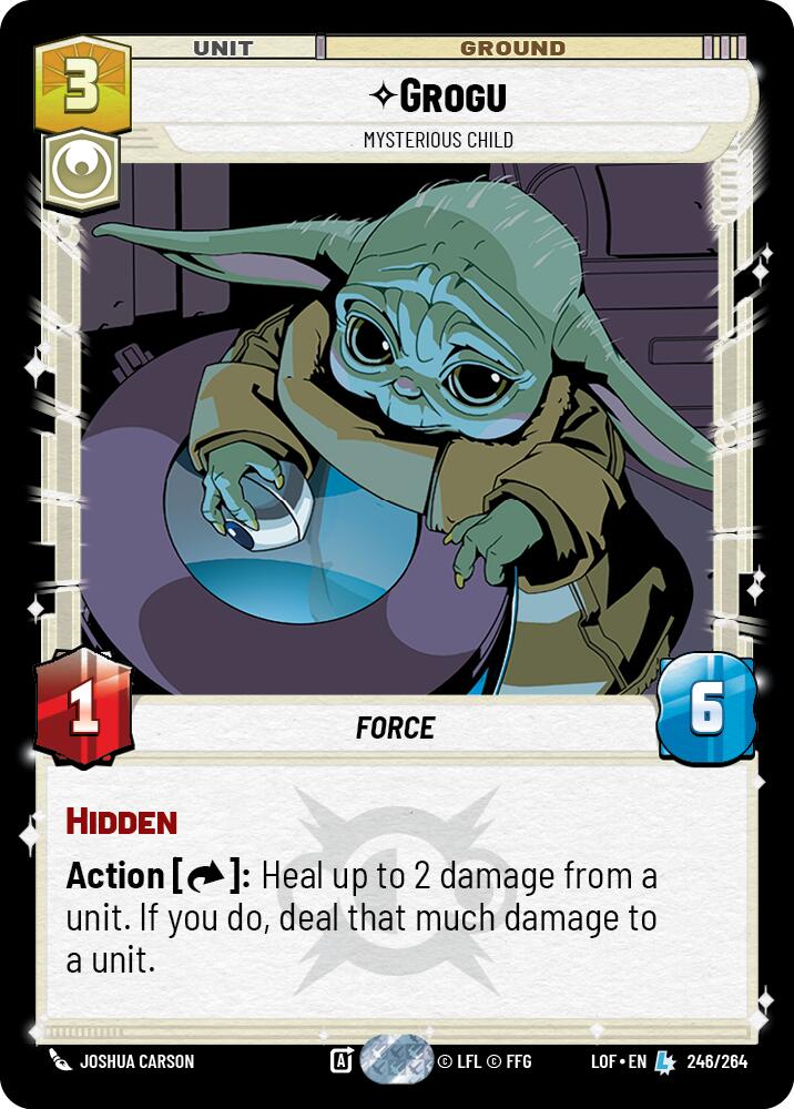 Grogu - Mysterious Child (246/264) (246/264) [Legends of the Force] | Fandemonia Ltd