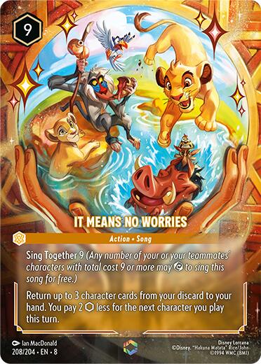 It Means No Worries (Enchanted) (208/204) [Reign of Jafar] | Fandemonia Ltd