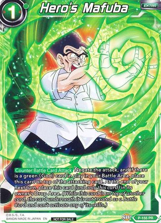 Hero's Mafuba (Power Booster: World Martial Arts Tournament) (P-155) [Promotion Cards] | Fandemonia Ltd