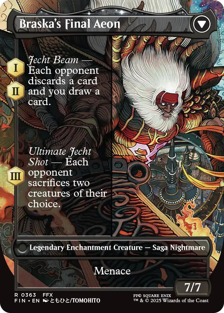 Jecht, Reluctant Guardian // Braska's Final Aeon (Borderless) [FINAL FANTASY] | Fandemonia Ltd