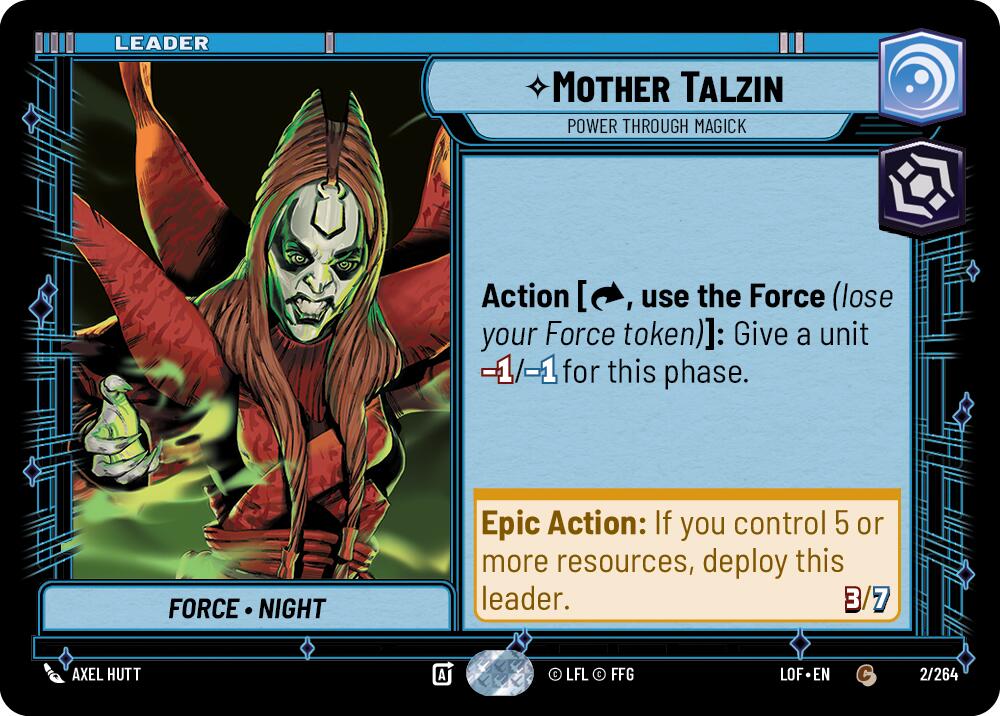 Mother Talzin - Power Through Magick (002/264) (002/264) [Legends of the Force] | Fandemonia Ltd
