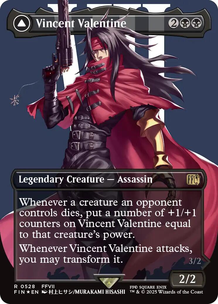 Vincent Valentine // Galian Beast (Borderless) (Surge Foil) [FINAL FANTASY] | Fandemonia Ltd