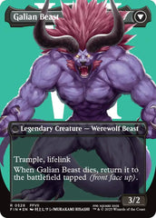 Vincent Valentine // Galian Beast (Borderless) (Surge Foil) [FINAL FANTASY] | Fandemonia Ltd