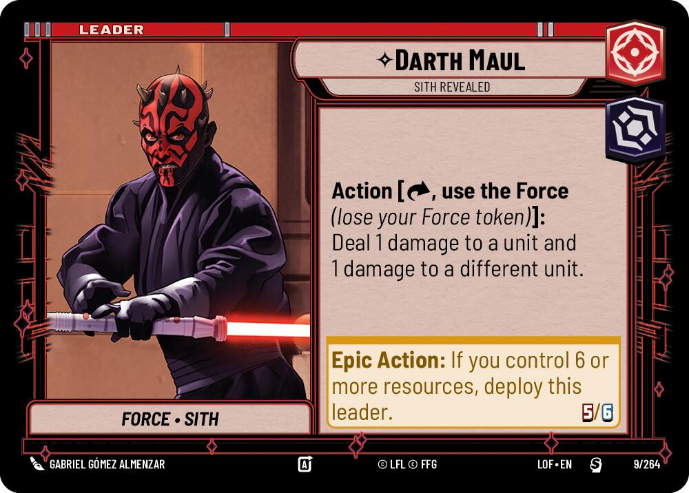 Darth Maul - Sith Revealed (009/264) (009/264) [Legends of the Force] | Fandemonia Ltd