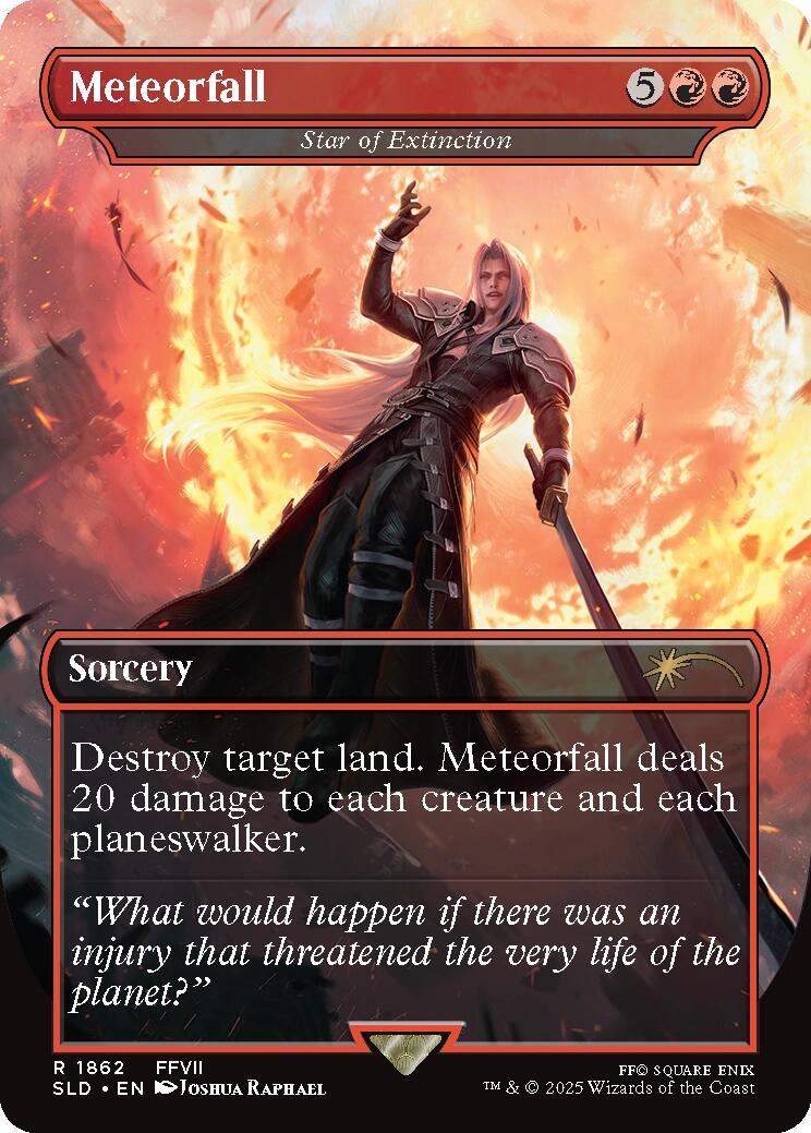 Meteorfall - Star of Extinction [Secret Lair Drop Series] | Fandemonia Ltd