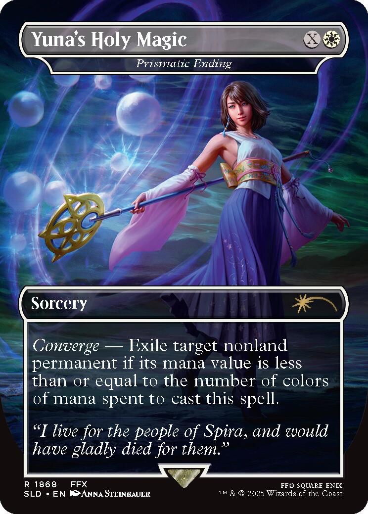 Yuna's Holy Magic - Prismatic Ending [Secret Lair Drop Series] | Fandemonia Ltd