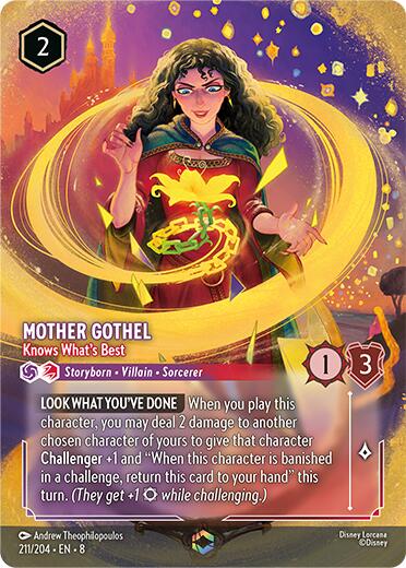Mother Gothel - Knows What's Best (Enchanted) (211/204) [Reign of Jafar] | Fandemonia Ltd