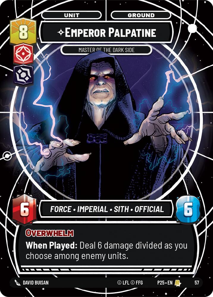 Emperor Palpatine (57) - Master of the Dark Side (57) [Store Showdown Promos] | Fandemonia Ltd
