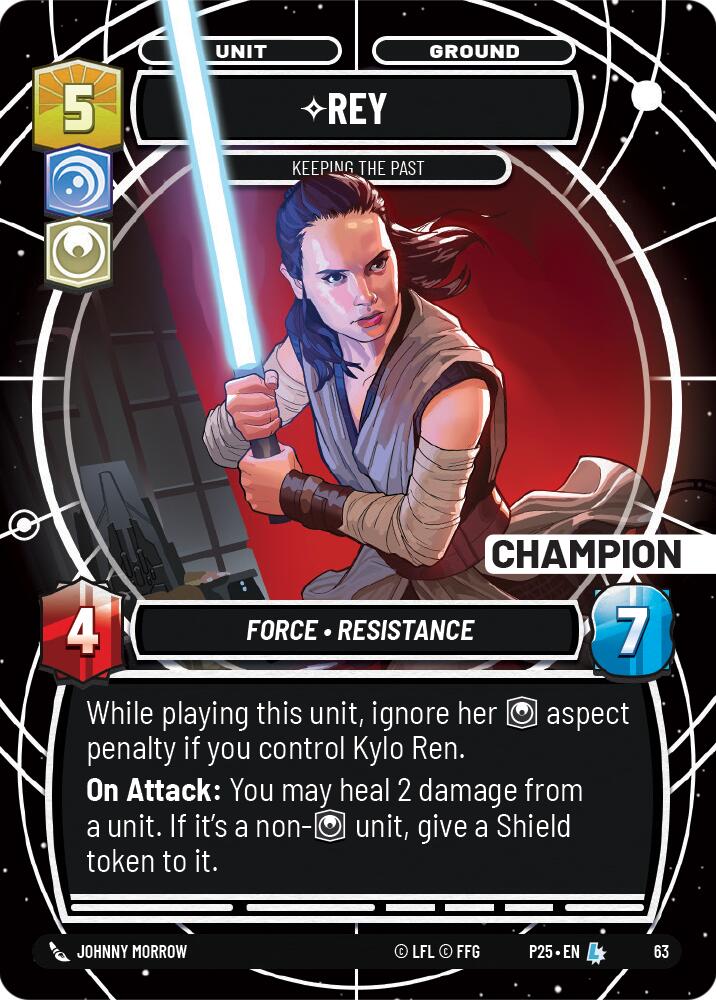 Rey (63) - Keeping the Past (Champion) (63) [Store Showdown Promos] | Fandemonia Ltd
