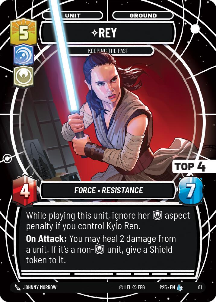 Rey (61) - Keeping the Past (Top 4) (61) [Store Showdown Promos] | Fandemonia Ltd
