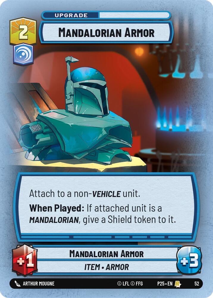 Mandalorian Armor (52) (52) [Store Showdown Promos] | Fandemonia Ltd