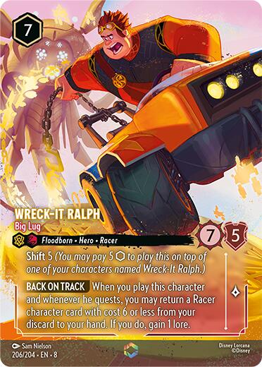 Wreck-It Ralph - Big Lug (Enchanted) (206/204) [Reign of Jafar] | Fandemonia Ltd