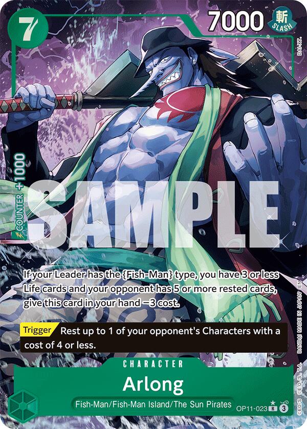 Arlong (Alternate Art) [A Fist of Divine Speed] | Fandemonia Ltd
