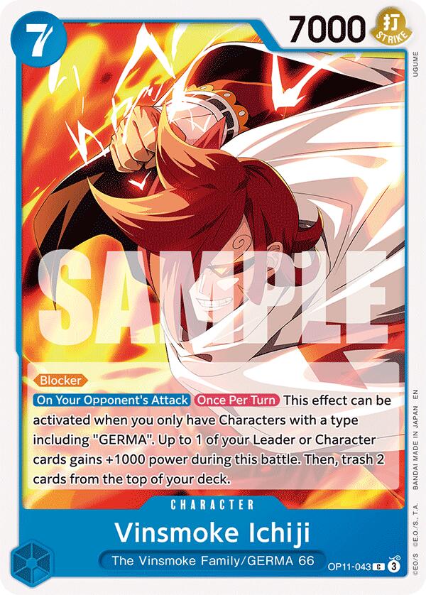 Vinsmoke Ichiji [A Fist of Divine Speed] | Fandemonia Ltd