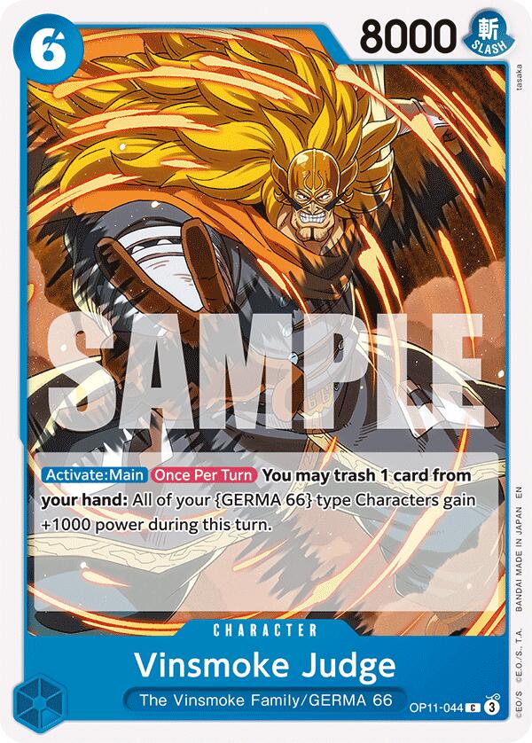 Vinsmoke Judge [A Fist of Divine Speed] | Fandemonia Ltd