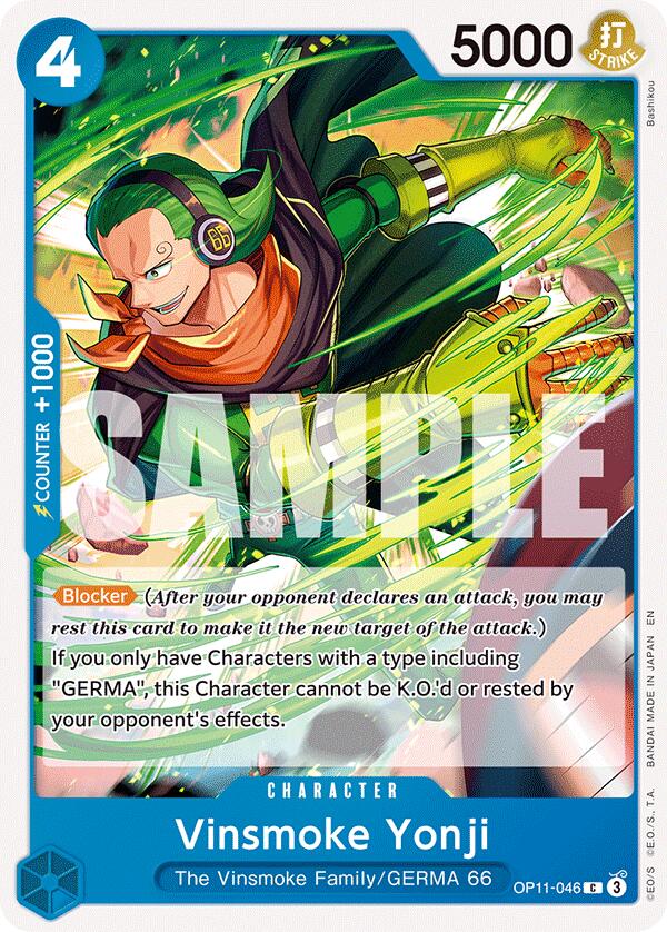 Vinsmoke Yonji [A Fist of Divine Speed] | Fandemonia Ltd